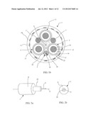 ELECTRIC CABLE WITH BENDING SENSOR AND MONITORING SYSTEM AND METHOD FOR     DETECTING BENDING IN AT LEAST ONE ELECTRIC CABLE diagram and image