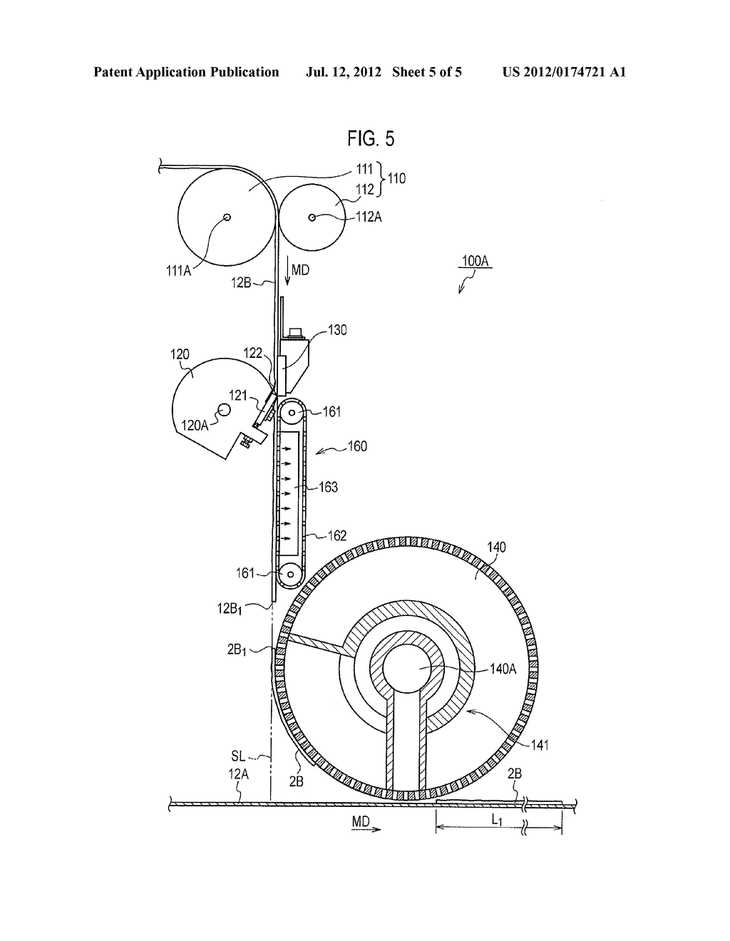 CUTTING AND TRANSFERRING APPARATUS AND CUTTING AND TRANSFERRING METHOD - diagram, schematic, and image 06