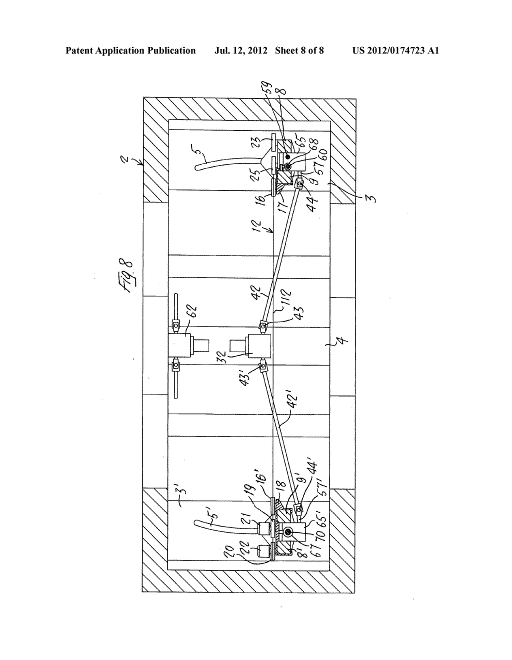 MACHINE FOR CUTTING STRUCTURAL MEMBERS, SUCH AS LEGS, BEAMS, I-BEAMS OR     THE LIKE FOR SUPPORTING STRUCTURES MADE OF STEEL, CONCRETE, STEEL AND     CONCRETE, STONE-LIKE MATERIALS OR THE LIKE - diagram, schematic, and image 09