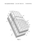 Lightweight armor and ballistic projectile defense apparatus diagram and image