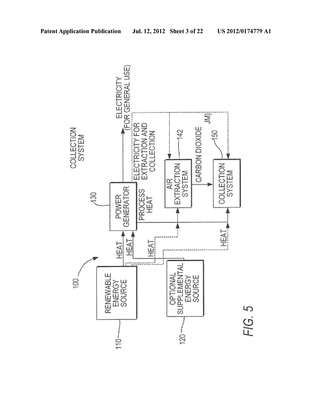 CARBON DIOXIDE CAPTURE/REGENERATION METHOD USING EFFLUENT GAS - diagram, schematic, and image 04