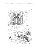 Drum for Cutting and Transferring Linerless Labels from a Continuous Strip     to a Moving Container and Apparatus Equipped With Said Drum diagram and image