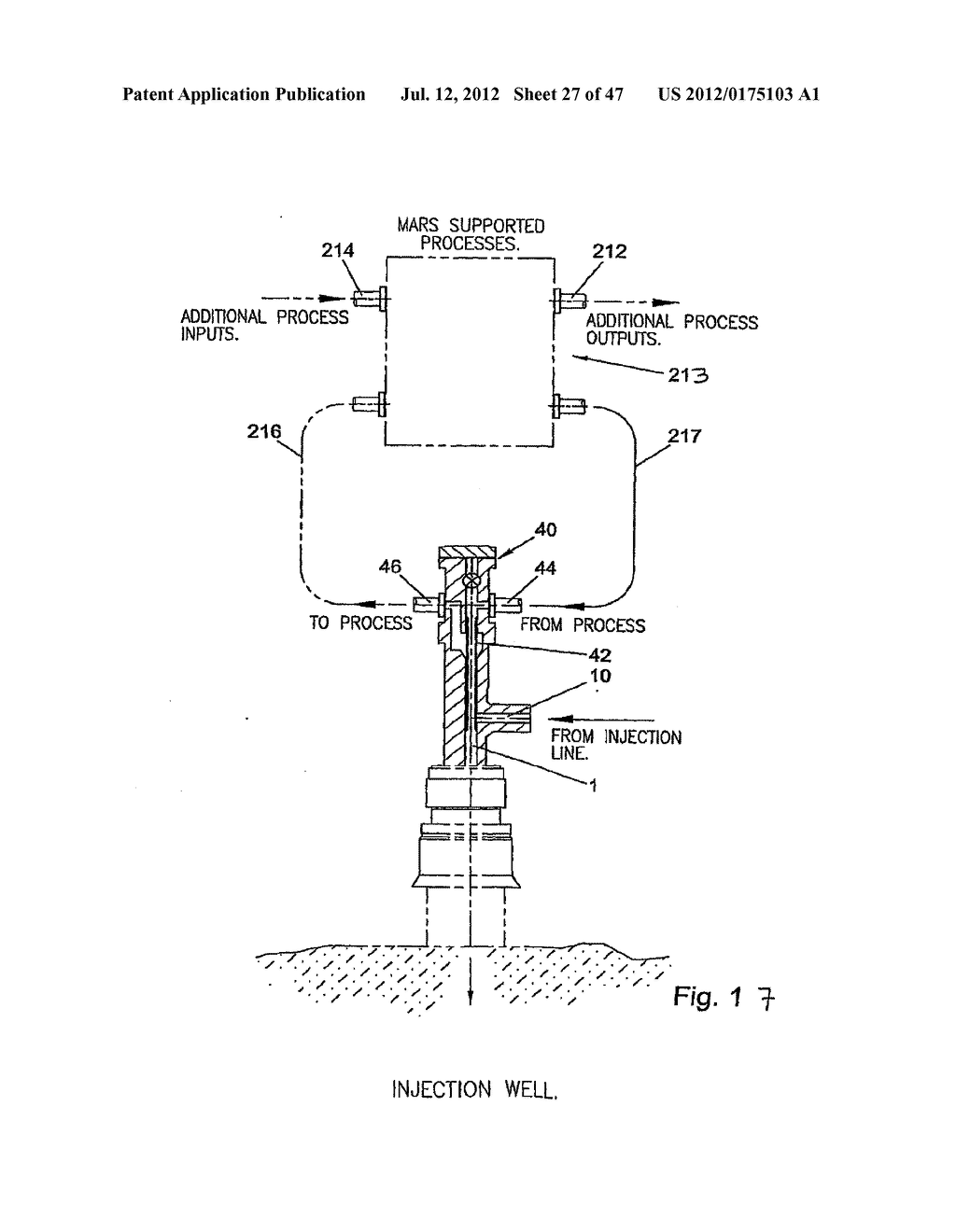 Apparatus and Method for Recovering Fluids From a Well and/or Injecting     Fluids Into a Well - diagram, schematic, and image 28