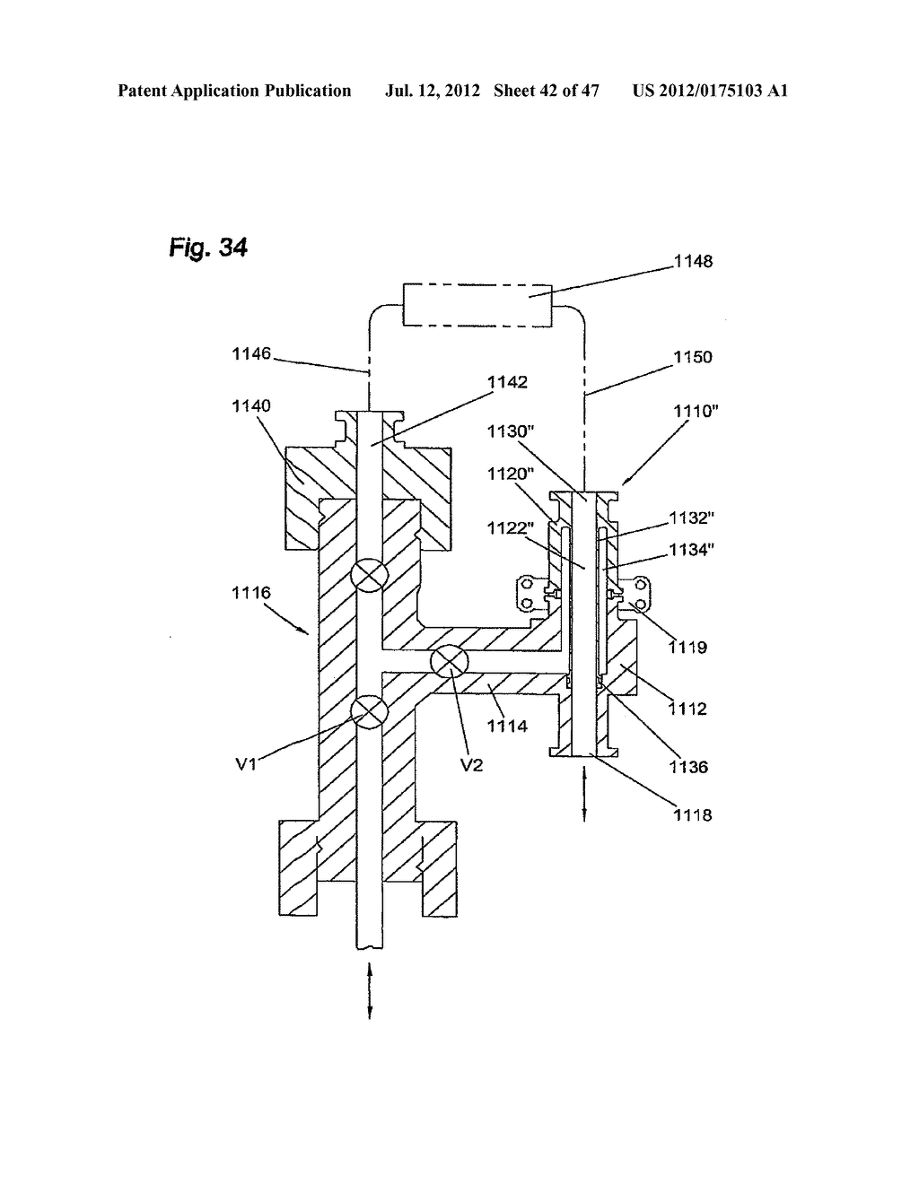 Apparatus and Method for Recovering Fluids From a Well and/or Injecting     Fluids Into a Well - diagram, schematic, and image 43