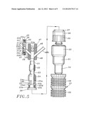 METHODS AND DEVICES FOR FORMING A WELLBORE WITH CASING diagram and image