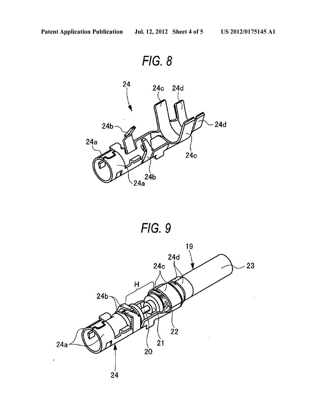 INSERT MOLDING METHOD AND INNER TERMINAL - diagram, schematic, and image 05