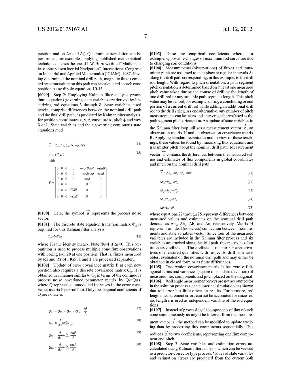 BORING TOOL TRACKING FUNDAMENTALLY BASED ON DRILL STRING LENGTH, PITCH AND     ROLL - diagram, schematic, and image 18