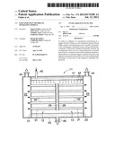 PERVAPORATION MEMBRANE SEPARATING MODULE diagram and image