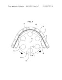 PERISTALTIC PUMP ARRANGEMENT AND PUMP ROLLERS diagram and image