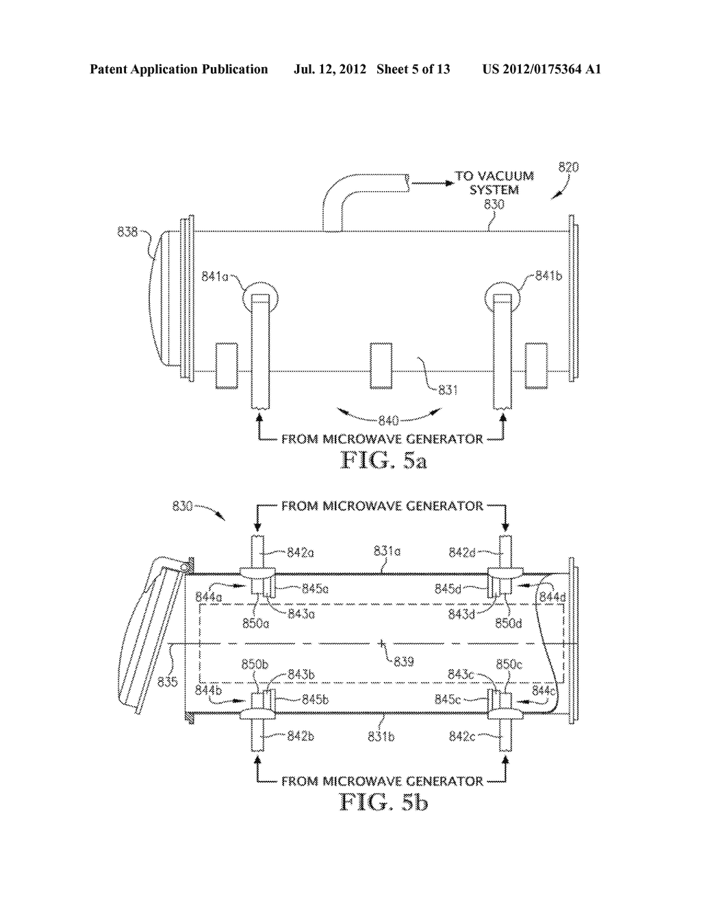 MICROWAVE CHOKE SYSTEM FOR USE IN HEATING ARTICLES UNDER VACUUM - diagram, schematic, and image 06