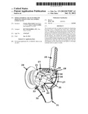 NOVEL EXTERNAL TAP ACTUATOR AND DISPENSE NOZZLE FOR COLLAPSIBLE LINER     VALVES diagram and image