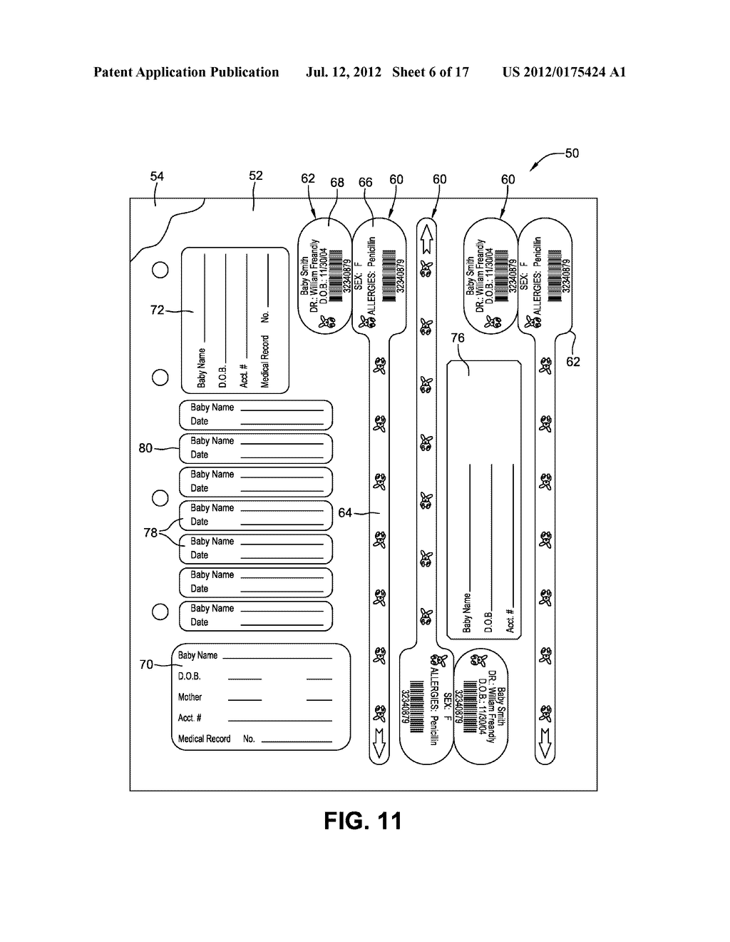 SHEET ASSEMBLY AND PATIENT IDENTIFICATION PRODUCTS - diagram, schematic, and image 07