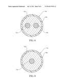 SYSTEM AND METHOD REDUCING FIBER STRETCH INDUCED TIMING ERRORS IN FIBER     OPTIC COUPLED TIME DOMAIN TERAHERTZ SYSTEMS diagram and image