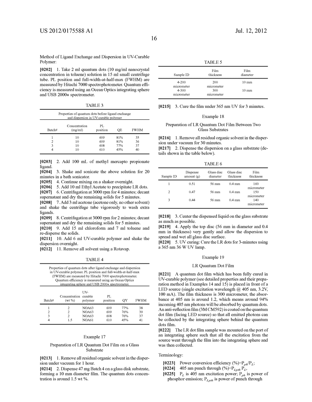 SEMICONDUCTOR NANOCRYSTALS USED WITH LED SOURCES - diagram, schematic, and image 23