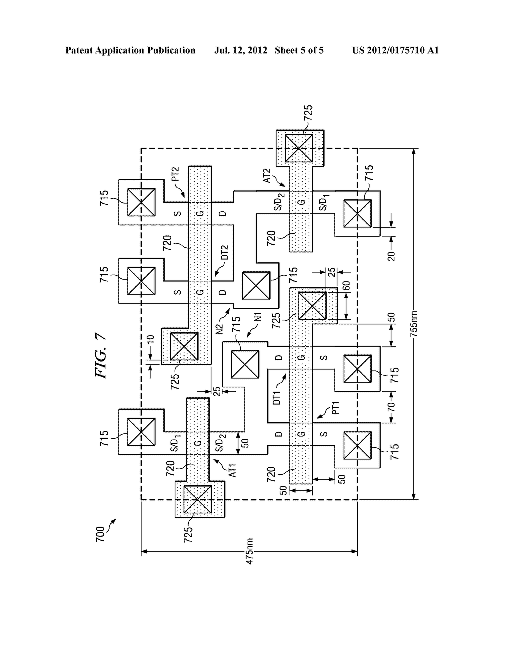 INTEGRATED CIRCUITS WITH ALIGNED (100) NMOS AND (110) PMOS FINFET SIDEWALL     CHANNELS - diagram, schematic, and image 06