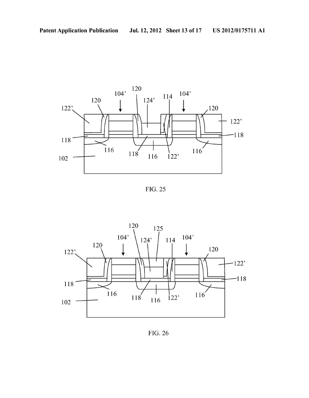 Self-Aligned Contacts for High k/Metal Gate Process Flow - diagram, schematic, and image 14