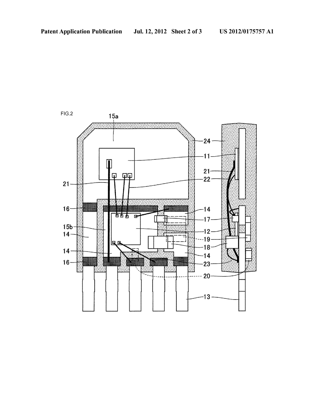 METHOD OF MANUFACTURING SEMICONDUCTOR APPARATUS, THE SEMICONDUCTOR     APPARATUS, AND IGNITOR USING THE SEMICONDUCTOR APPARATUS - diagram, schematic, and image 03