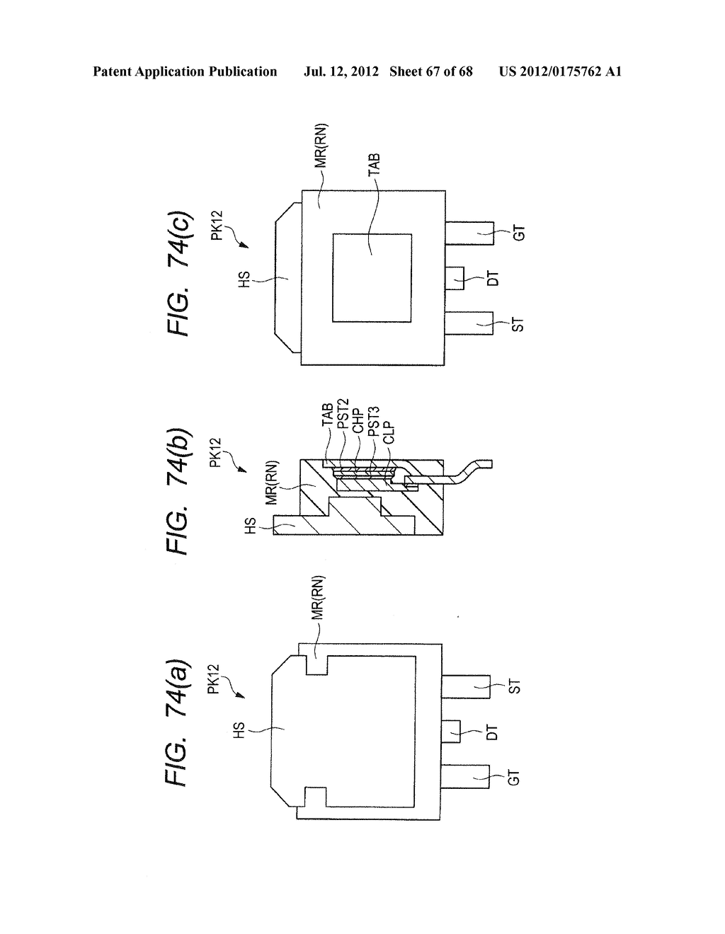 SEMICONDUCTOR DEVICE AND MANUFACTURING METHOD THEREOF - diagram, schematic, and image 68