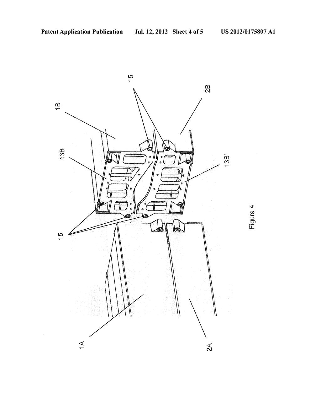 PARTITIONED SHELL MOLD FOR WIND TURBINE BLADES, ITS MANUFACTURING METHOD,     AND BLADE PRODUCTION METHOD EMPLOYING THIS MOLD - diagram, schematic, and image 05