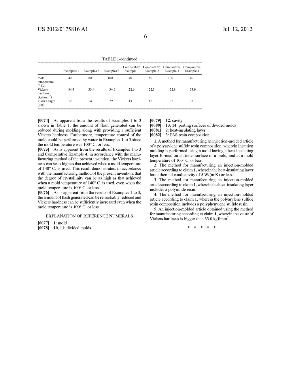 METHOD FOR MANUFACTURING AN INJECTION-MOLDED ARTICLE - diagram, schematic, and image 09
