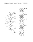 Mechanisms for creating undulating motion, such as for propulsion, and for     harnessing the energy of moving fluid diagram and image