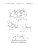 COLLAPSIBLE BASE SUPPORT ASSEMBLY FOR PICKUP TRUCK CARGO BED AND TONNEAU     COVER diagram and image