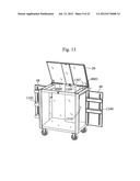 Tool box storage assembly diagram and image