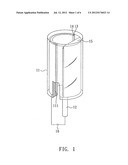 Field emission lamp diagram and image