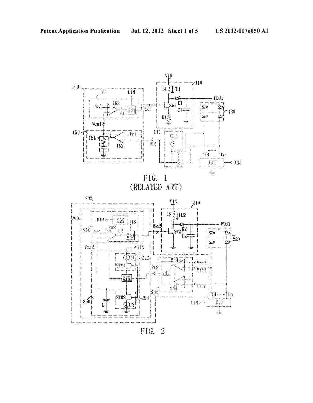 LED DRIVING CONTROL CIRCUIT AND LED DRIVING CIRCUIT - diagram, schematic, and image 02