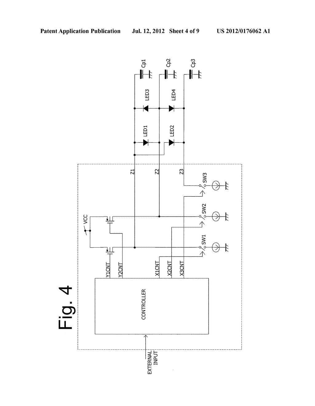 LED MATRIX DRIVER GHOST IMAGE PREVENTION APPARATUS AND METHOD - diagram, schematic, and image 05