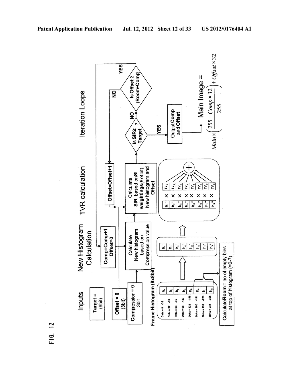 METHOD, APPARATUS AND PROGRAM FOR PROCESSING IMAGE DATA FOR DISPLAY BY A     DISPLAY PANEL OF A DISPLAY DEVICE, AND A DISPLAY DEVICE - diagram, schematic, and image 13