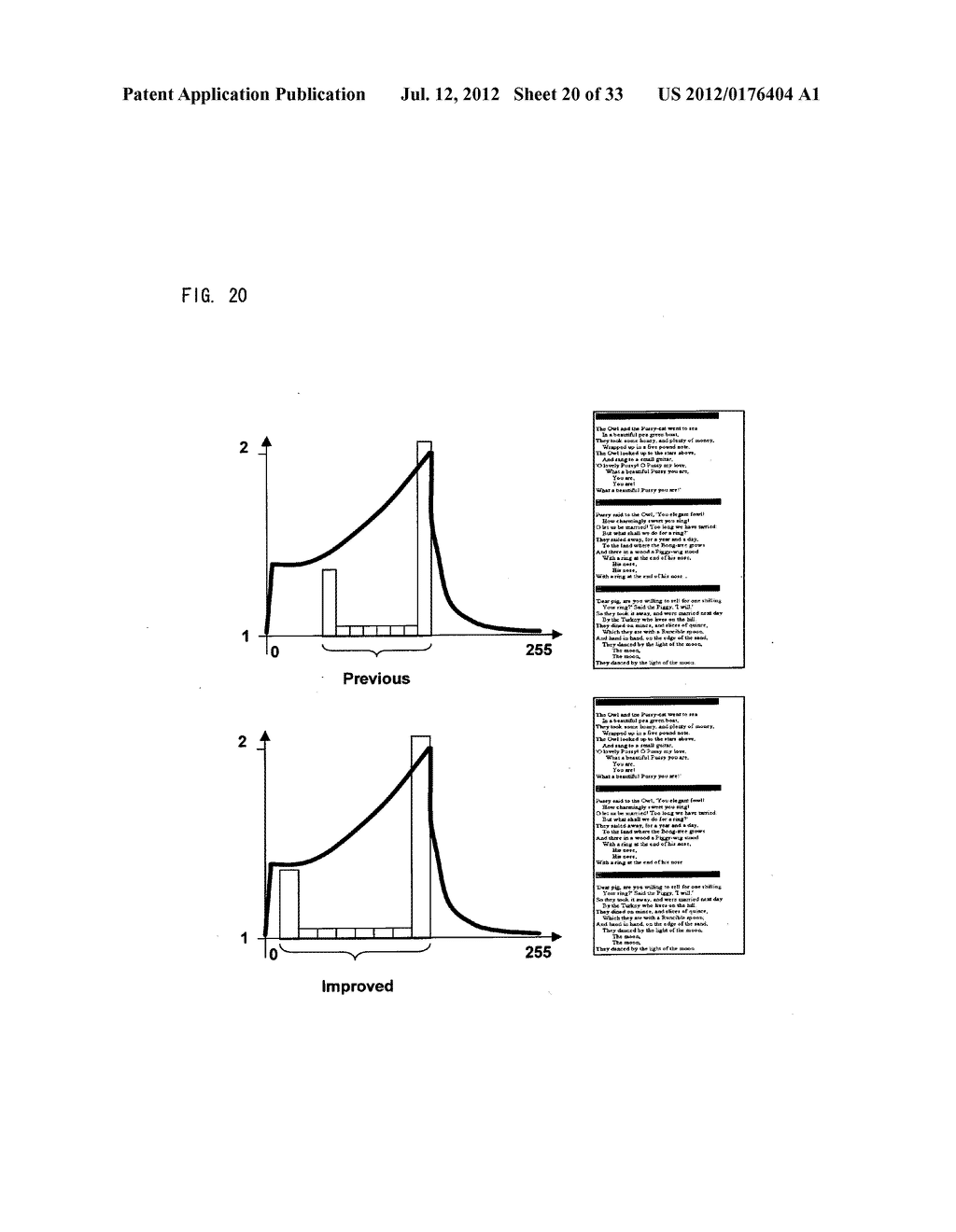 METHOD, APPARATUS AND PROGRAM FOR PROCESSING IMAGE DATA FOR DISPLAY BY A     DISPLAY PANEL OF A DISPLAY DEVICE, AND A DISPLAY DEVICE - diagram, schematic, and image 21