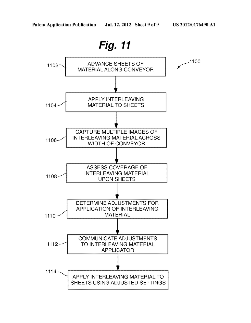 System And Method For Analyzing Sheet Interleaving Material - diagram, schematic, and image 10