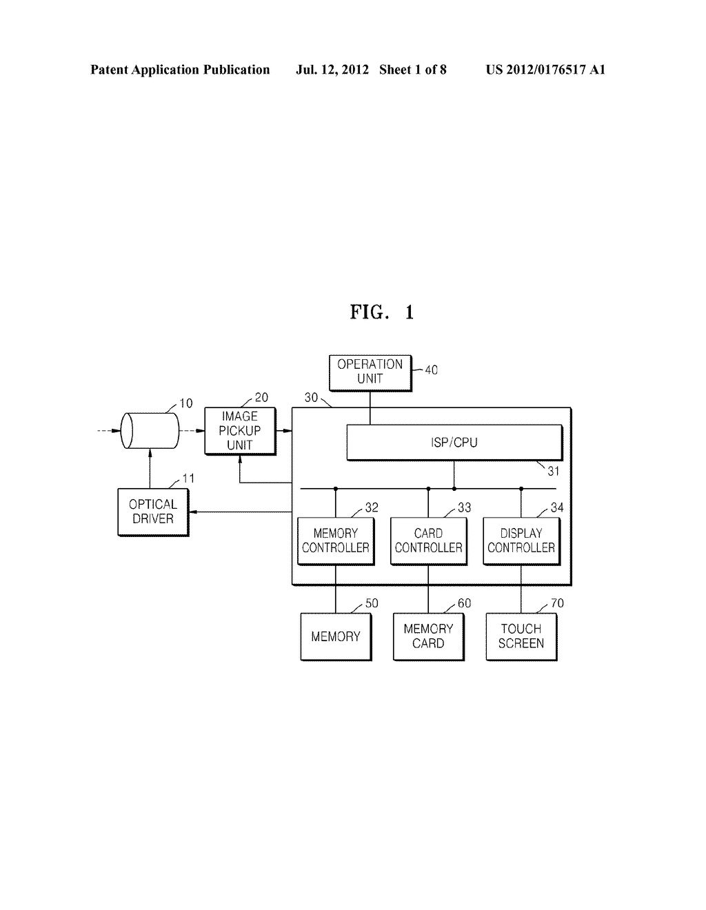 DIGITAL IMAGE PHOTOGRAPHING APPARATUS AND METHODS OF CONTROLLING THE SAME - diagram, schematic, and image 02