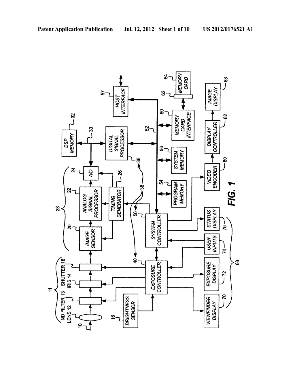 IMAGE SENSOR WITH IMPROVED LIGHT SENSITIVITY - diagram, schematic, and image 02