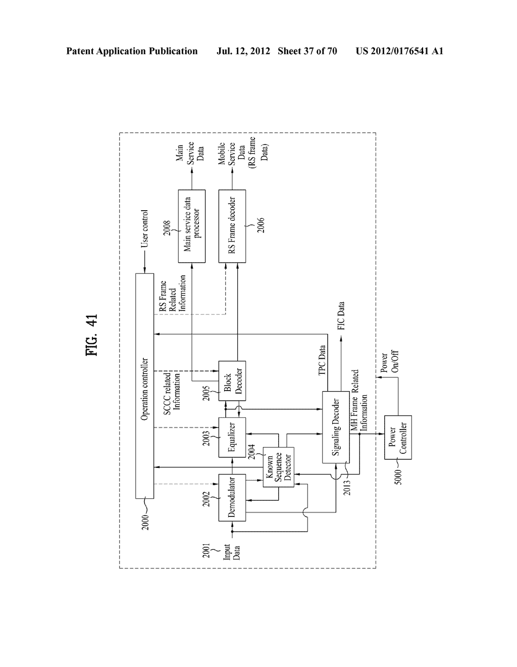 TRANSMITTING/RECEIVING SYSTEM AND METHOD OF PROCESSING BROADCAST SIGNAL IN     TRANSMITTING/RECEIVING SYSTEM - diagram, schematic, and image 38