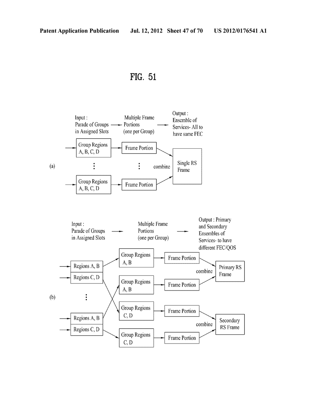 TRANSMITTING/RECEIVING SYSTEM AND METHOD OF PROCESSING BROADCAST SIGNAL IN     TRANSMITTING/RECEIVING SYSTEM - diagram, schematic, and image 48