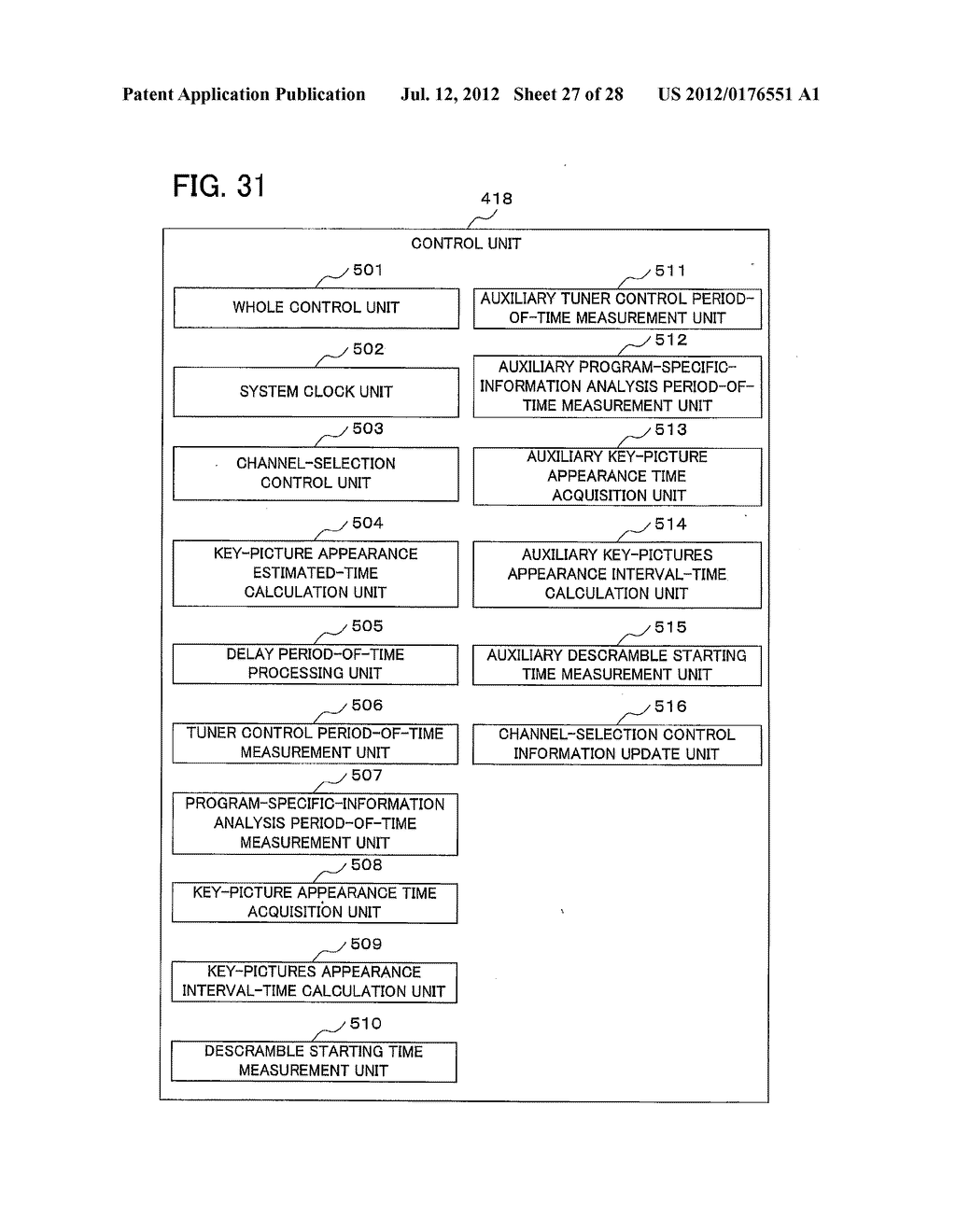 DIGITAL BROADCAST RECEIVING APPARATUS AND CHANNEL SWITCHING METHOD - diagram, schematic, and image 28