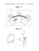 DISPLAY APPARATUS CONTROLLED BY MOTION AND MOTION CONTROL METHOD THEREOF diagram and image