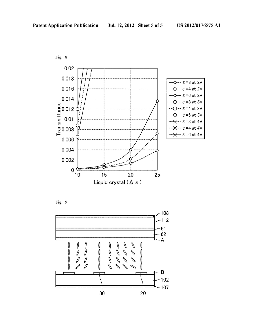 LIQUID CRYSTAL DISPLAY ELEMENT - diagram, schematic, and image 06