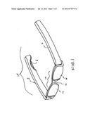 Eyeglasses with built in enclosure diagram and image