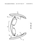 Eyeglasses with built in enclosure diagram and image