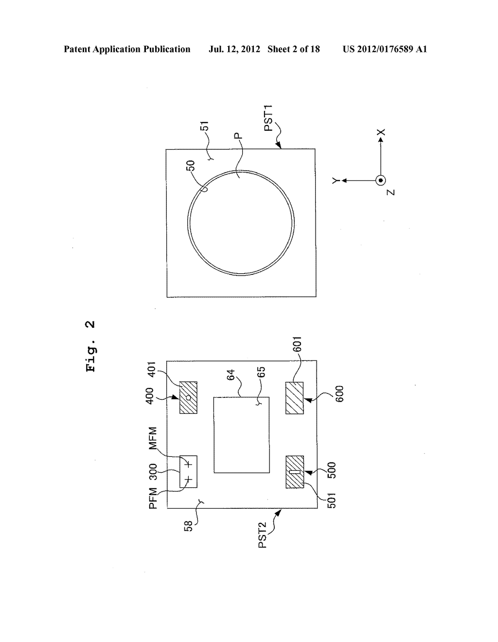 EXPOSURE APPARATUS, EXPOSURE METHOD, AND METHOD FOR PRODUCING DEVICE - diagram, schematic, and image 03