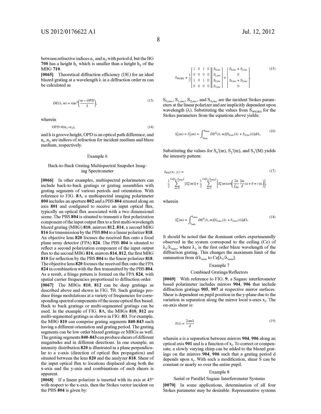 WHITE LIGHT SAGNAC INTERFEROMETER POLARIMETERS - diagram, schematic, and image 19