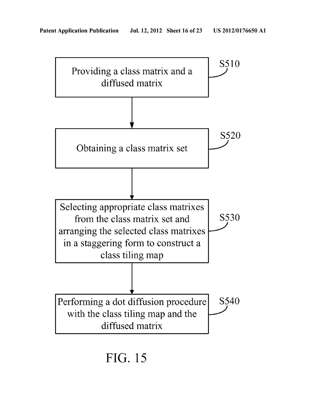 DIGITAL HALFTONING METHOD AND METHOD FOR CONSTRUCTING CLASS TILING MAP - diagram, schematic, and image 17