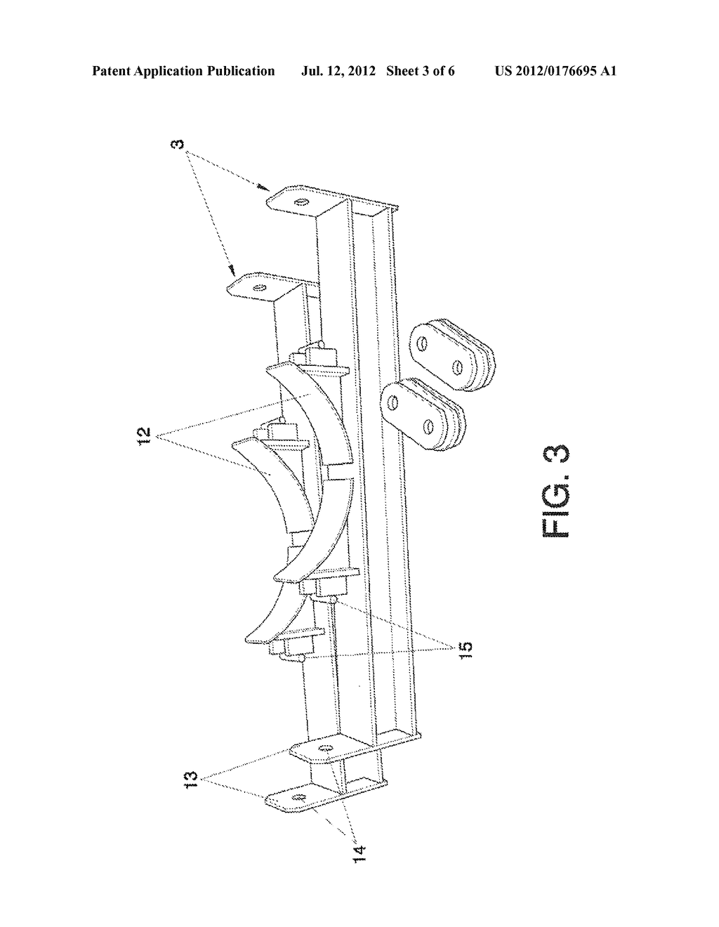 STRUCTURE FOR LIFTING AND MOUNTING HELIOSTATS AND TROLLEY FOR MOVING SAID     HELIOSTAT - diagram, schematic, and image 04