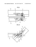 ELECTRONIC APPARATUS AND HINGE diagram and image