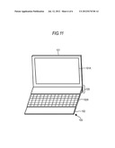 ELECTRONIC APPARATUS AND HINGE diagram and image