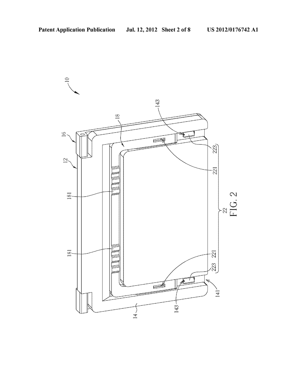 PORTABLE COMPUTER WITH A HEAT DISSIPATING STAND - diagram, schematic, and image 03