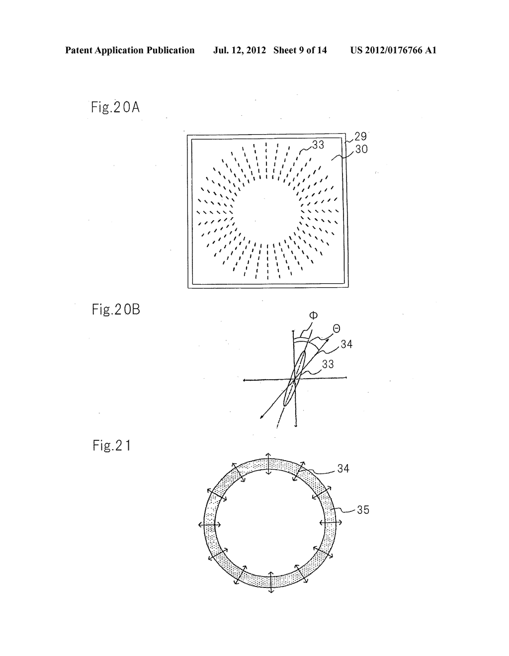 OPTICAL ELEMENT, LIGHT SOURCE DEVICE, AND PROJECTION DISPLAY DEVICE - diagram, schematic, and image 10